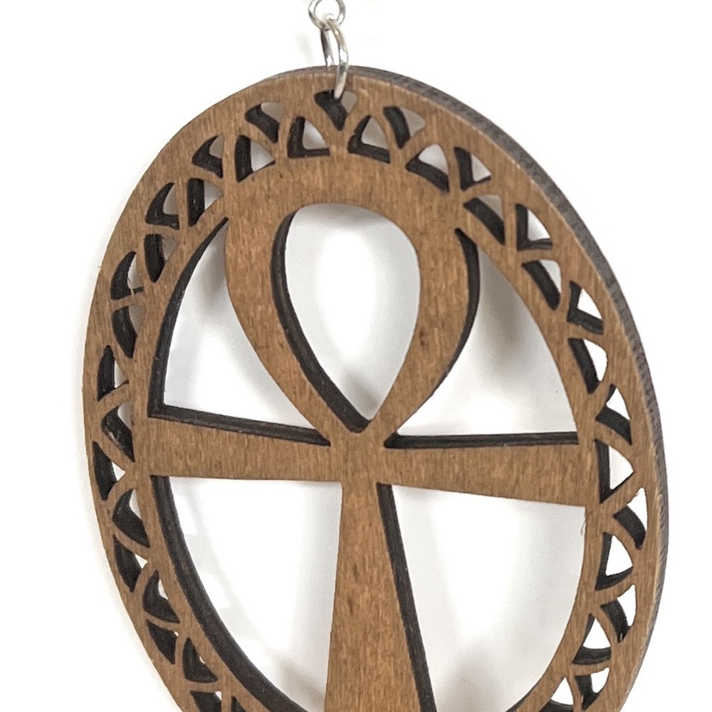 Ankh Symbol Handmade Earrings